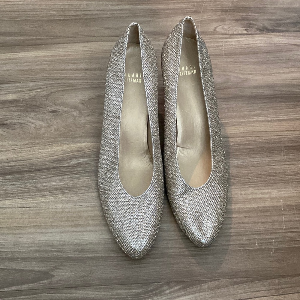 Stuart Weitzman sparkly heels